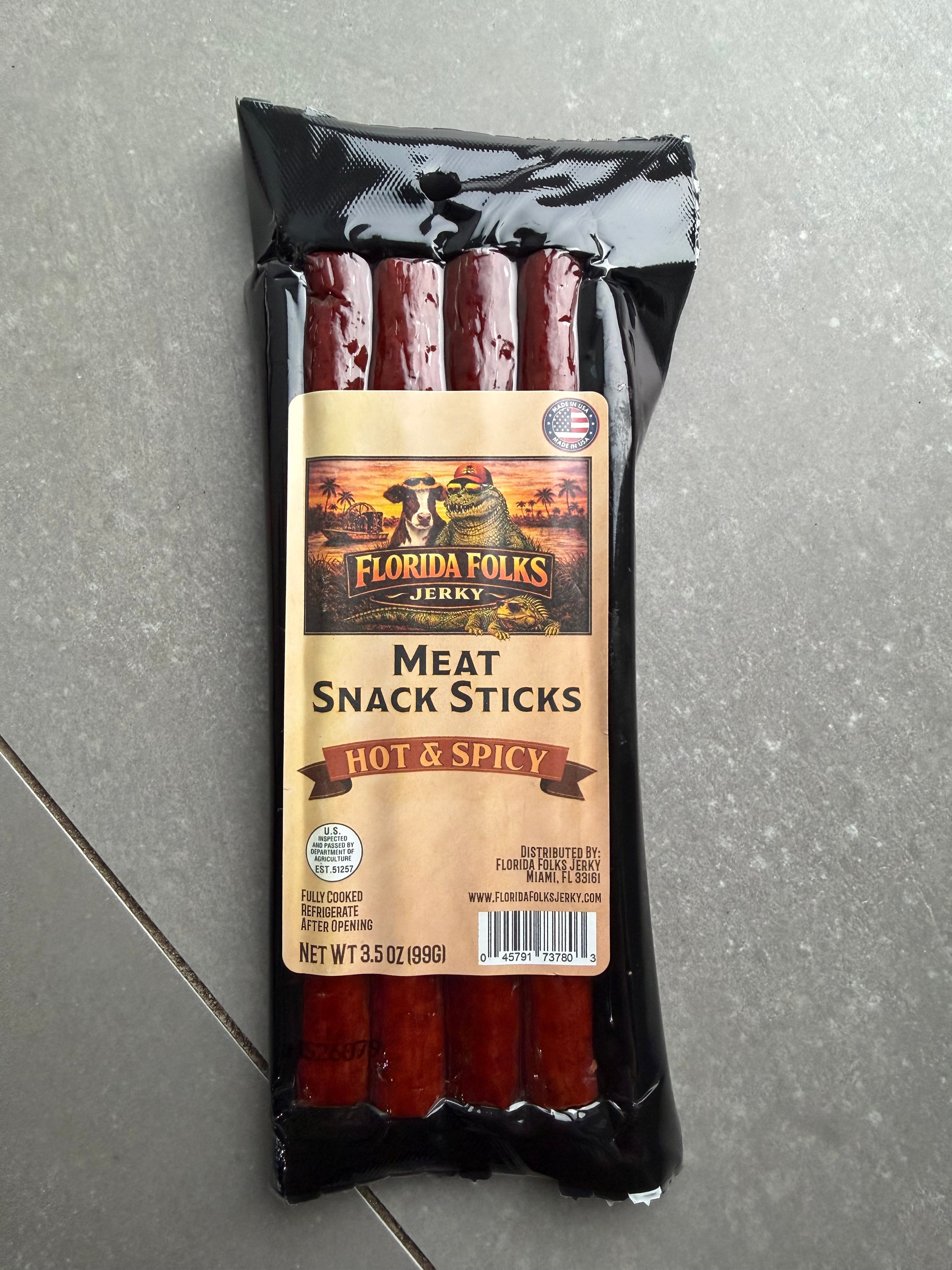 Hot & Spicy meat sticks