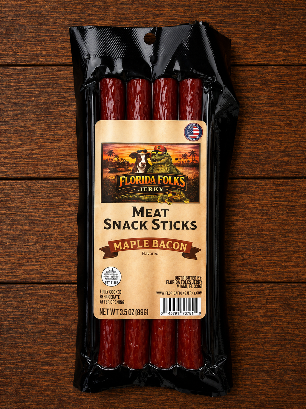 Maple Bacon meat sticks