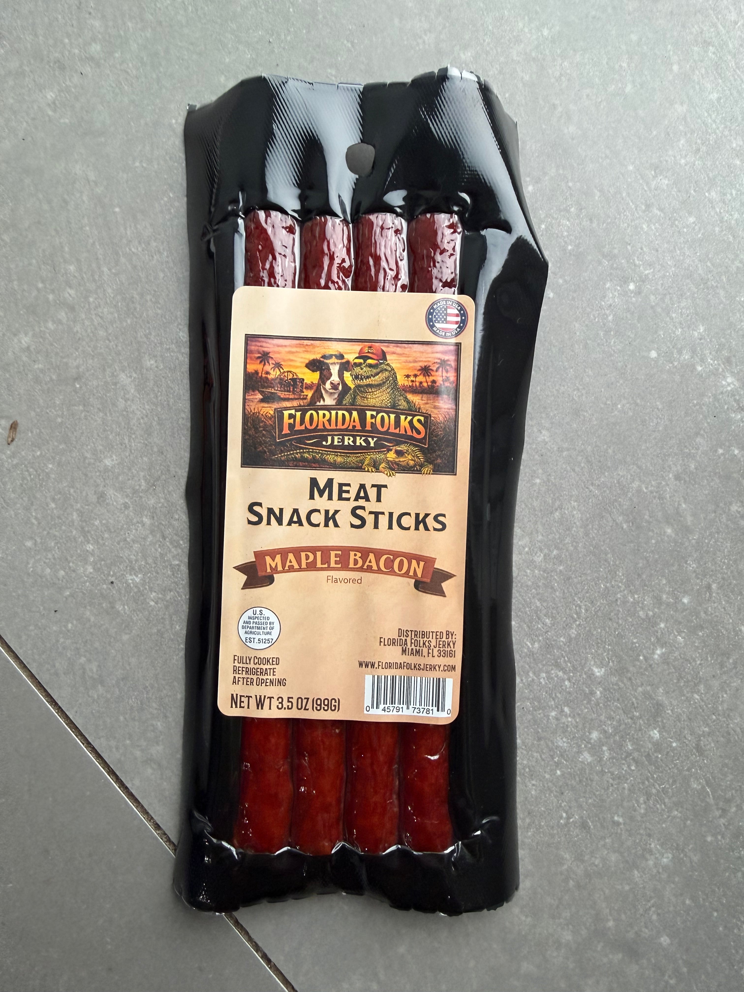 Maple Bacon meat sticks