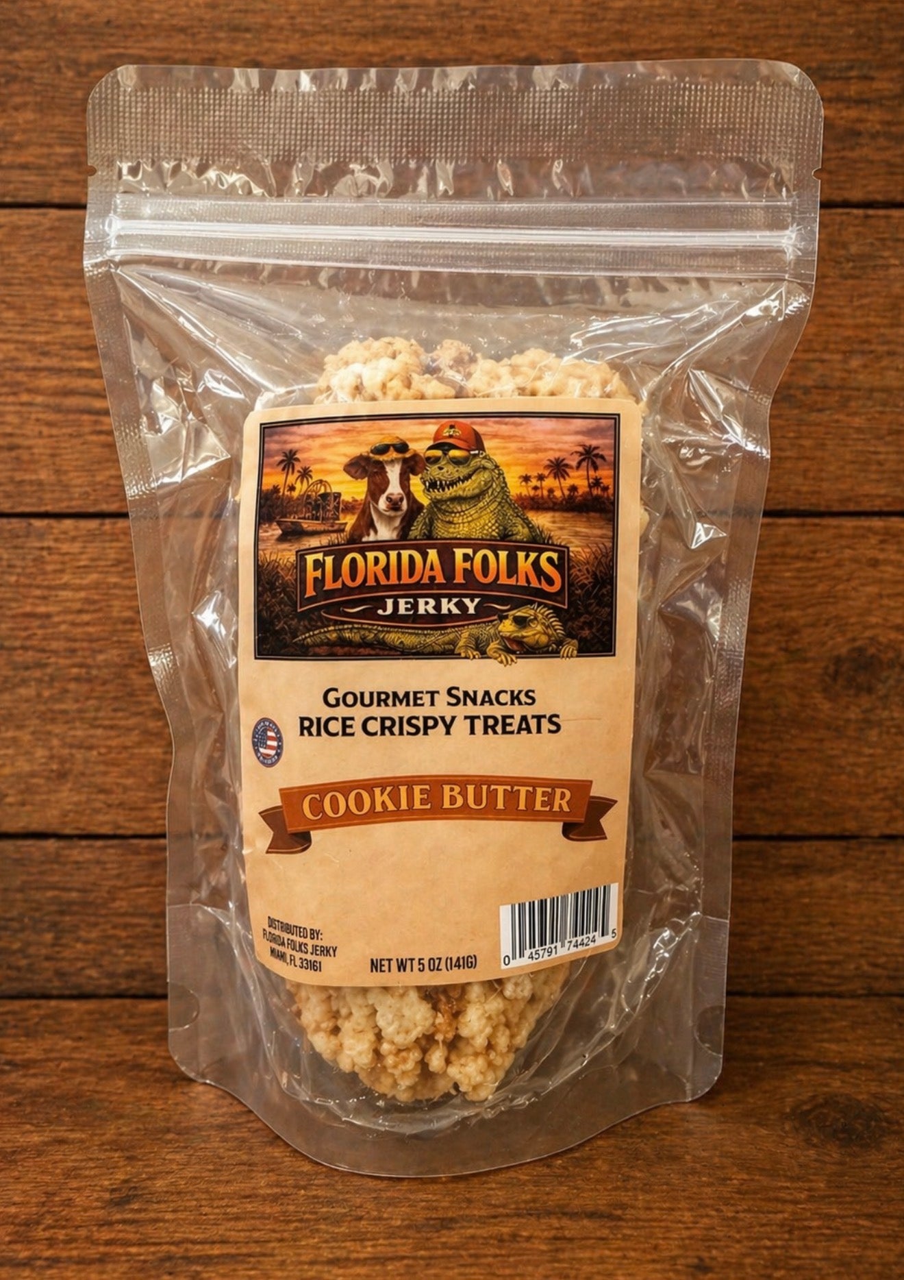 Cookie Butter Rice Crispy Treat