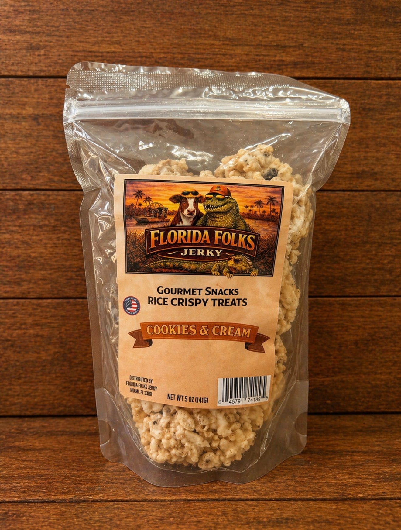 Cookies & Cream Rice Crispy Treat
