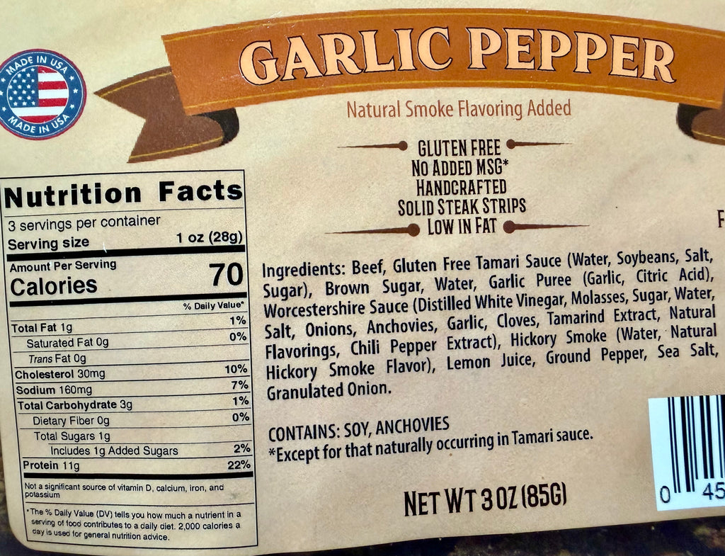 Garlic Pepper