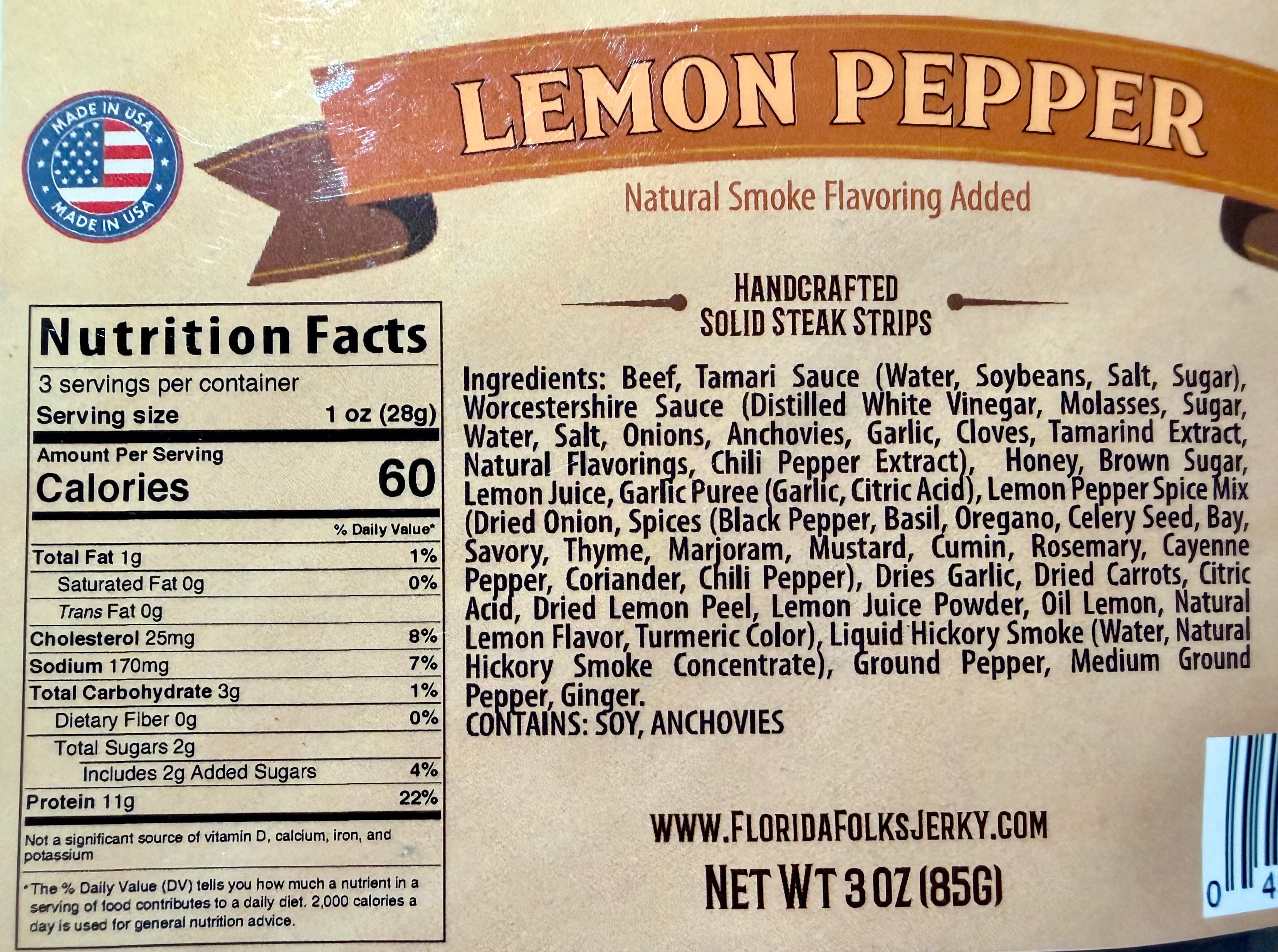 Lemon Pepper