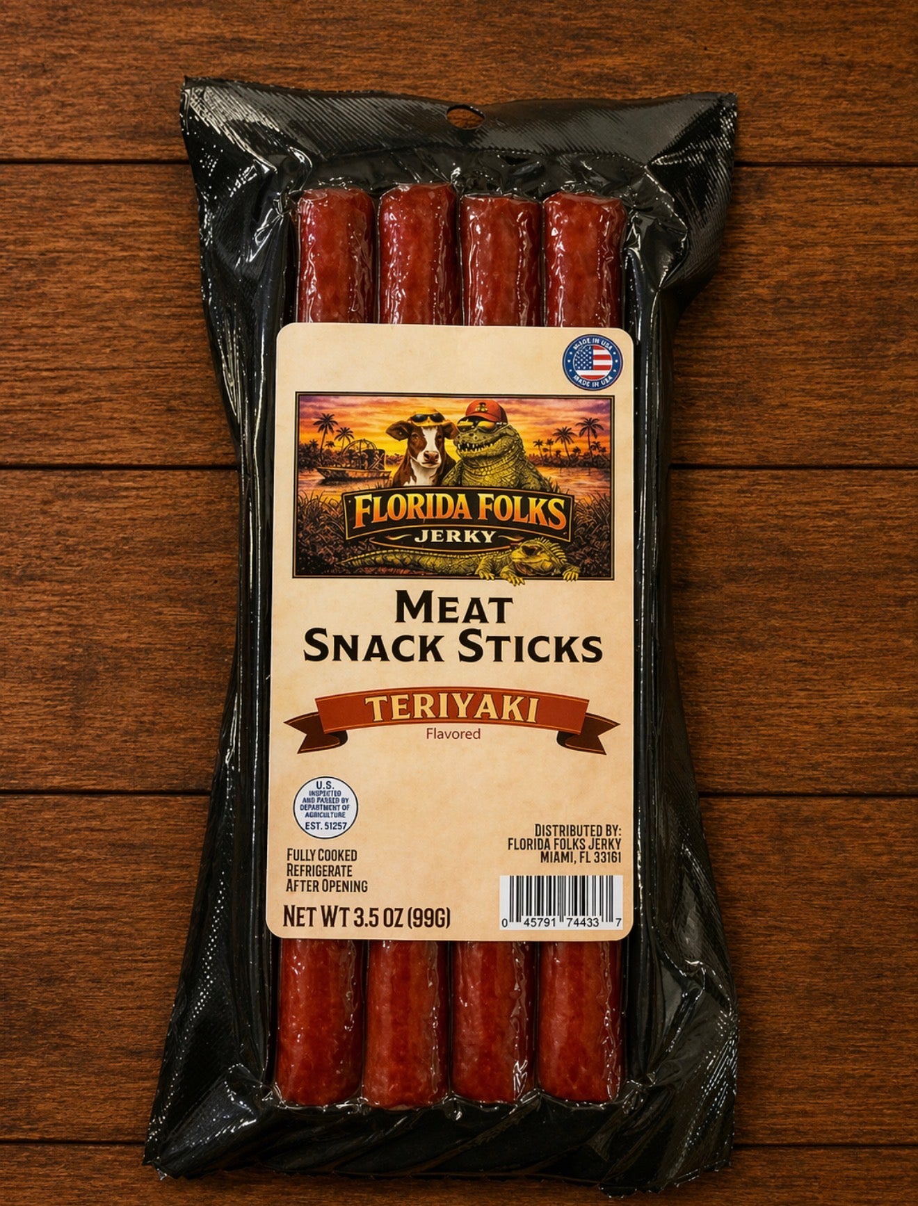 Teriyaki Meat Sticks